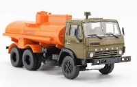 Масштабная модель 1:43 Автоцистерна АЦ-9 (5320) на шасси 6х4 -5320, с журналом №6, перевыпуск 2026 года (Легендарные грузовики СССР)