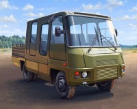 Масштабная модель 1:43 Грузопассажирский автобус -3278 с журналом Спецвыпуск №20 (Наши Автобусы. Modimio)