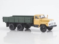 Масштабная модель 1:43 Экспериментальный трехосный бортовой автомобиль 6х4 Горький-33 (ModelPro)
