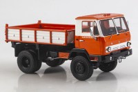 Масштабная модель 1:43 Полноприводный сельскохозяйственный самосвал 4х4 КАЗ-4530 (ModelPro)