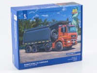  Сборная модель 1:43 Современный четырехосный самосвал-углевоз 8х4 семейства К4 КамАЗ-65801 Т5 (AVD Models)