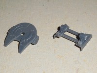 Сборная модель 1:35 Седло (седельно-сцепное устройство) -65116, -44108, -5410, -54112, -54115, -53504, -4410 для конверсии КАМАЗ-65115, -5350 от Звезды (Демидовъ)