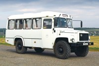 Масштабная модель 1:43 Полноприводный автобус КАвЗ-39766 с журналом №80 (Наши Автобусы. Modimio)