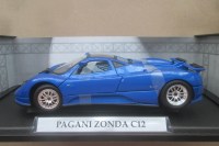 Масштабная модель 1:18 Спортивный легковой автомобиль Pagani Zonda C12, синий (MotorMax)