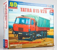 Сборная модель 1:43 Бортовой грузовик 6х6 Tatra-815V26, Татра-815V26 (AVD Models)