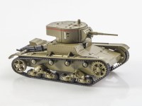 Масштабная модель 1:43 Легендарный отечественный танк Т-26, образца 1933 года, с журналом Наши Танки. Броня Отечества №4 (MODIMIO Collections)