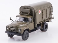 Масштабная модель 1:43 Дезинфекционно-душевая установка ДДА-2 на шасси ЗиЛ-130 с журналом №94 (Легендарные грузовики СССР)