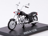 Масштабная модель 1:24 Советский мотоцикл ИМЗ-8.1238 "Волк" с журналом №55 "Наши Мотоциклы" (MODIMIO Collections)