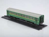 Масштабная модель 1:87 Прицепной вагон электропоезда ЭР2 с журналом №22 (Наши Поезда. Modimio)