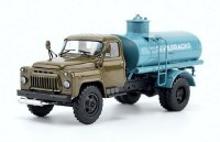Масштабная модель 1:43 Автоцистерна АЦ-4,2-53А с журналом №115 (Легендарные грузовики СССР)