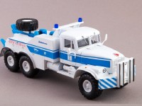 Масштабная модель 1:43 КрАЗ-255Б БРО-200 “Дорожный монстр” с журналом №100 (Легендарные грузовики СССР)