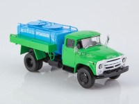 Масштабная модель 1:43 Автоцистерна АЦЖР "Живая рыба" на шасси 4х2 ЗиЛ-130, ранняя облицовка радиатора, с журналом №108 (Легендарные грузовики СССР)