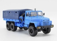 Масштабная модель 1:43 Советский грузовик КрАЗ-260 с журналом №123 (Легендарные грузовики СССР)