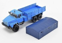 Масштабная модель 1:43 Советский грузовик КрАЗ-260 с журналом №123 (Легендарные грузовики СССР)