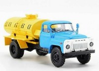  Масштабная модель 1:43 Автоцистерна РЦ-ВЦП-3,3 (53А) с журналом №127 (Легендарные грузовики СССР)