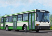 Масштабная модель 1:43 Городской автобус Икарус-415.33 с журналом №77 (Наши Автобусы. Modimio