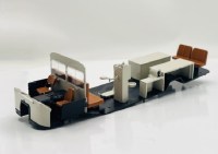 Масштабная модель 1:43 Передвижной стоматологический кабинет Ikarus-630 Medicor с журналом Спецвыпуск №17 (Наши Автобусы. Modimio)