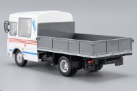 Масштабная модель 1:43 Грузовой внутризаводской автобус ПАЗ-3205-30К с журналом Спецвыпуск №18 (Наши Автобусы. Modimio)