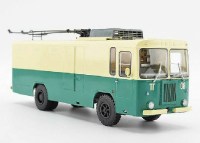 Масштабная модель 1:43 Грузовой троллейбус КТГ-1 с журналом Спецвыпуск №19 (Наши Автобусы. Modimio)