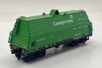 Масштабная модель 1:87 Четырехосный вагон-сталевоз 13-9906 (вагон для перевозки стали в рулонах) с журналом Спецвыпуск №5 (Наши Поезда. Modimio)