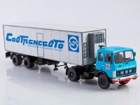 Масштабная модель 1:43 Седельный тягач 4х2 МАЗ-5432 с полуприцепом KlegeFrance, Совтрансавто, Start Scale Models (SSM)