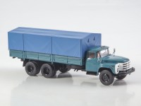 Масштабная модель 1:43 Трехосный дизельный бортовой грузовик 6х4 ЗиЛ-133ГЯ с тентом, Start Scale Models (SSM)