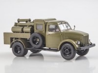 Масштабная модель 1:43 Дезинфекционная установка конструкции Комарова ДУК-1 (51) на шасси 4х2 Горький-51А, Start Scale Models (SSM)