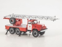 Масштабная модель 1:43 Пожарная автолестница АЛ-30 (131) на шасси автомобиля 6х6 ЗиЛ-131, г. Ногинск, ПЧ 38, Start Scale Models (SSM)