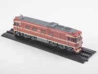  Масштабная модель 1:87 Советский тепловоз ТЭП-60, красный, с журналом №7, перевыпуск 2025 г. (Наши Поезда. Modimio)